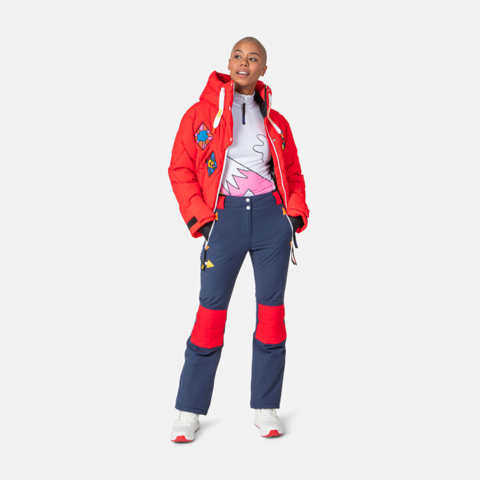 Pantaloni schi dama Rossignol JCC W PILOT STR - Cosmic blue [5]