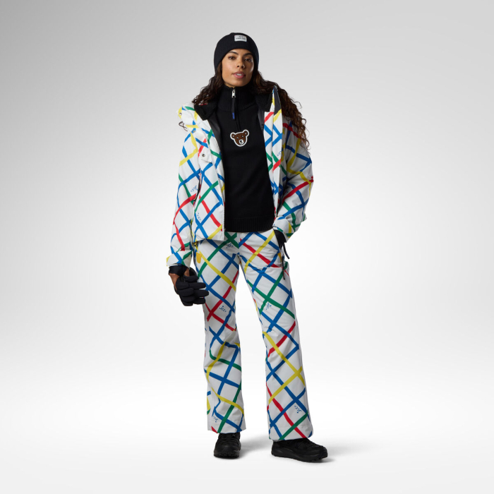 Pantaloni schi dama Rossignol JCC W Seasonal ski pant Multicolor print [6]