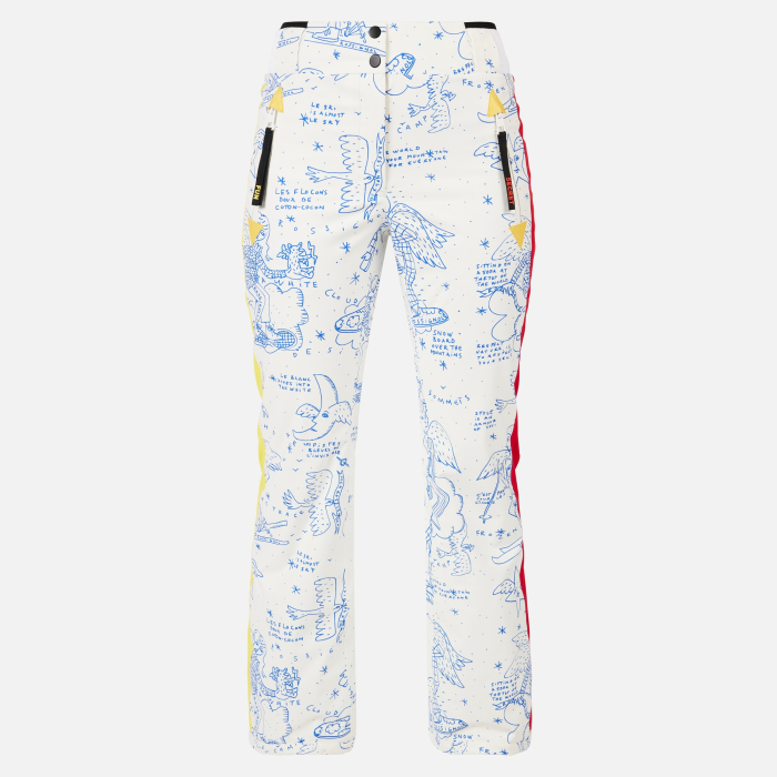 Pantaloni schi dama Rossignol JCC - W Sublim Snow angels artic print [7]