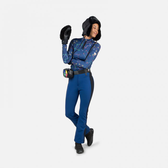 Pantaloni schi dama Rossignol JCC W SIRIUS Softshell Cosmic blue [8]