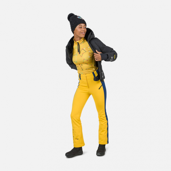 Pantaloni schi dama Rossignol JCC W SIRIUS Softshell Yellow [8]