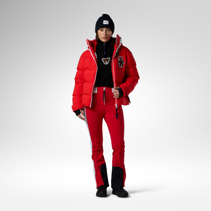 Pantaloni schi dama Rossignol JCC - W Softshell ski pant Red [7]