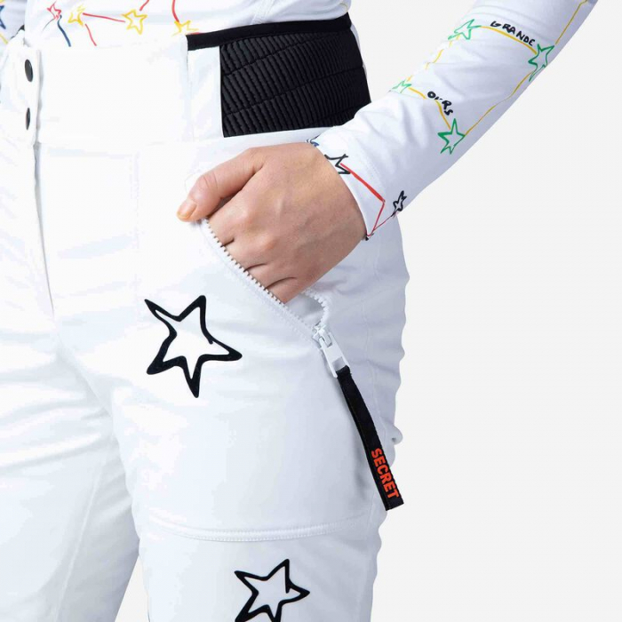 Pantaloni schi dama Rossignol JCC W STELLAR White [4]