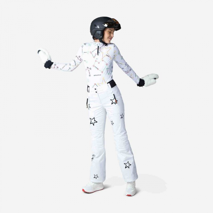 Pantaloni schi dama Rossignol JCC W STELLAR White [6]