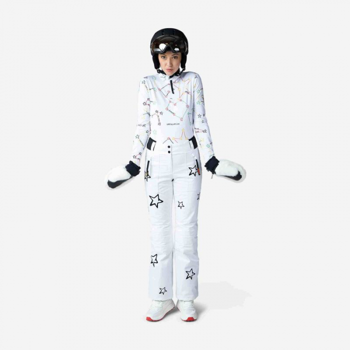 Pantaloni schi dama Rossignol JCC W STELLAR White [7]