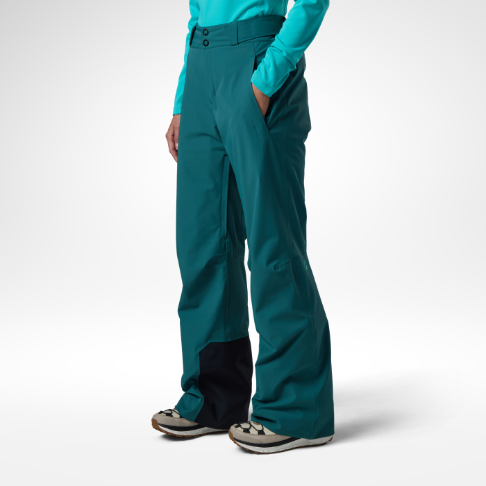 Pantaloni schi dama Rossignol W 4WS Blackside insulated - Transformative teal [2]