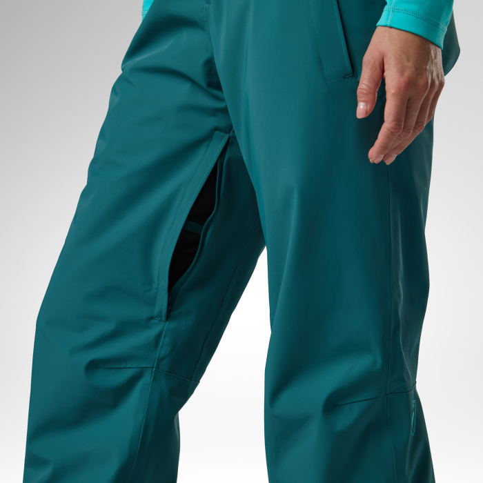 Pantaloni schi dama Rossignol W 4WS Blackside insulated - Transformative teal [5]