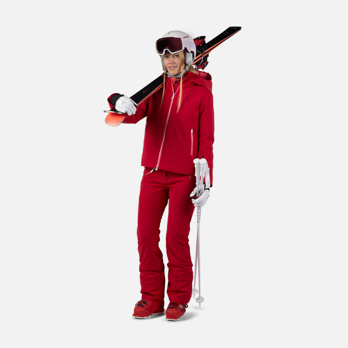 Pantaloni schi dama Rossignol W BLACKSIDE Ruby Red [2]