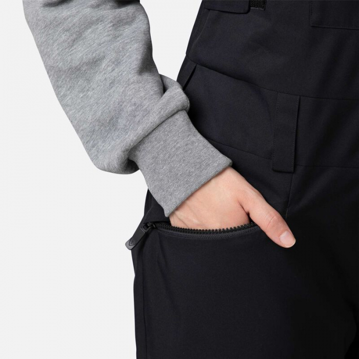 Pantaloni schi dama Rossignol W RELAX BIB Black [9]