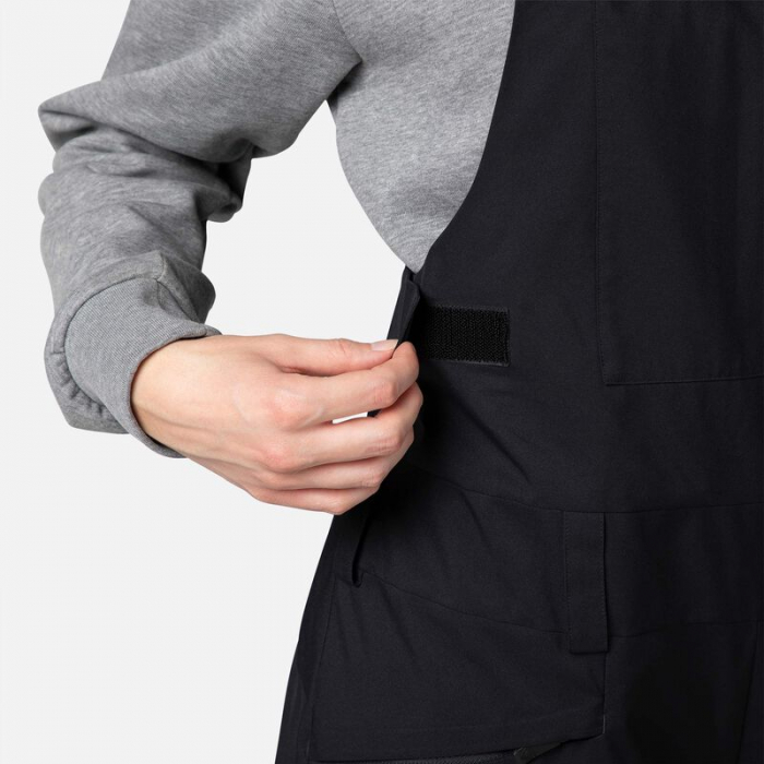 Pantaloni schi dama Rossignol W RELAX BIB Black [7]