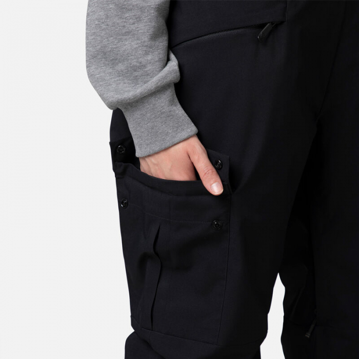 Pantaloni schi dama Rossignol W RELAX BIB Black [10]