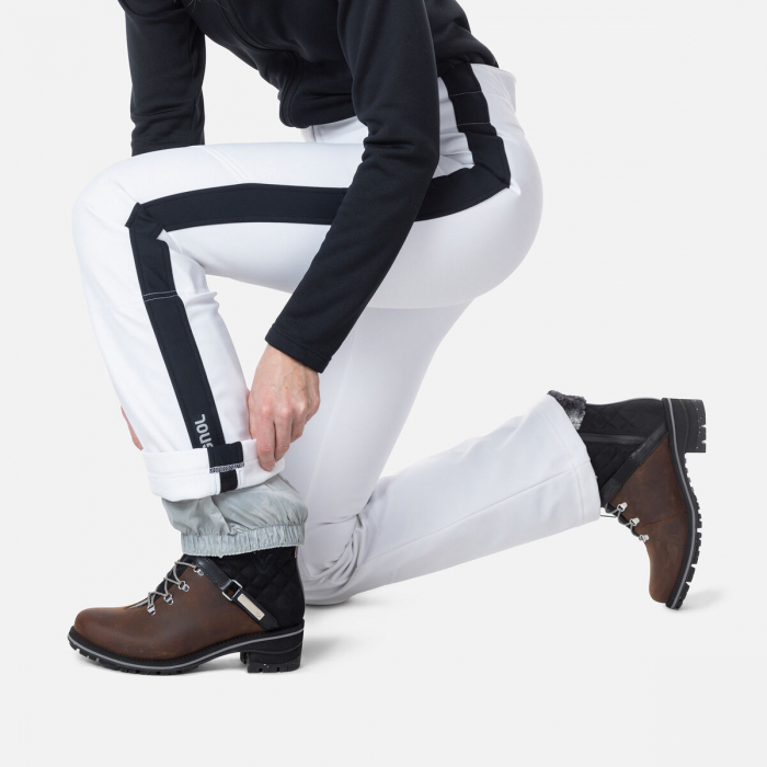 Pantaloni schi dama Rossignol W RESORT Softshell - White [5]
