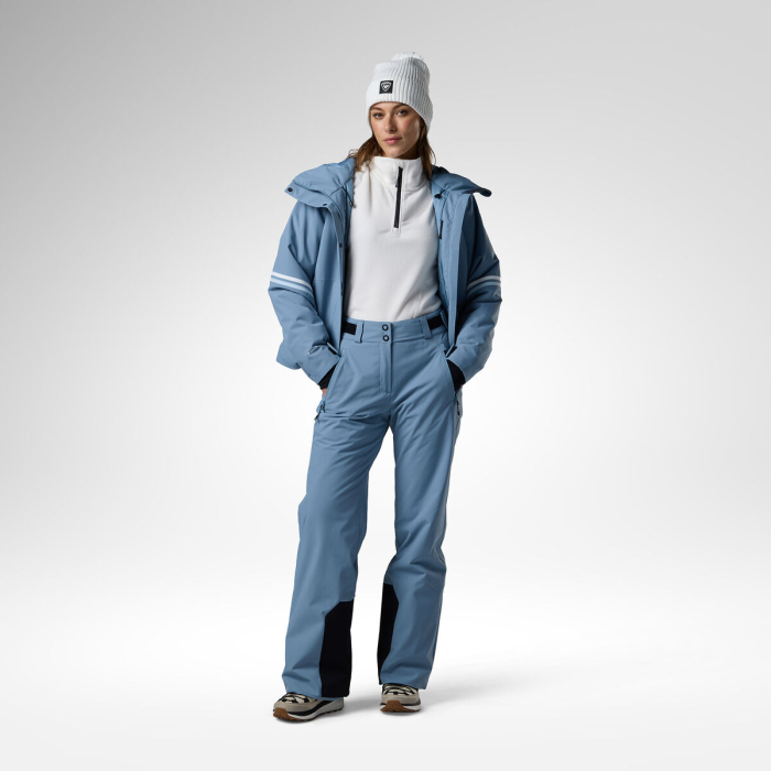 Pantaloni schi dama Rossignol - W Strawpile insulated - Windward blue [7]