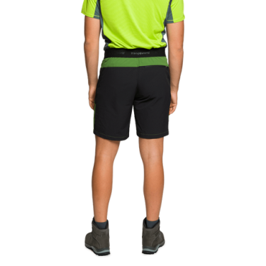 Pantaloni scurti barbati Trangoworld HORNAVAN DF Cactus/Caviar [3]