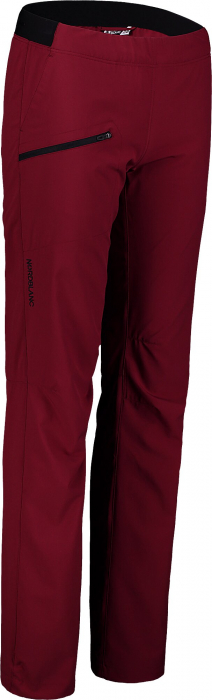 Pantaloni scurti dama Nordblanc HIKER ultralight outdoor burgundy red [1]