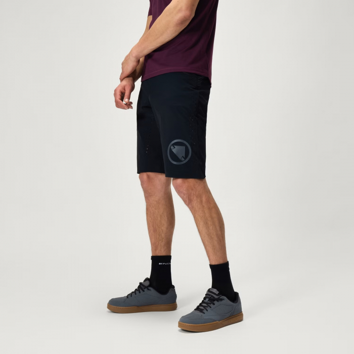 Pantaloni scurti barbati Endura Bike SINGLETRACK LITE Black [4]