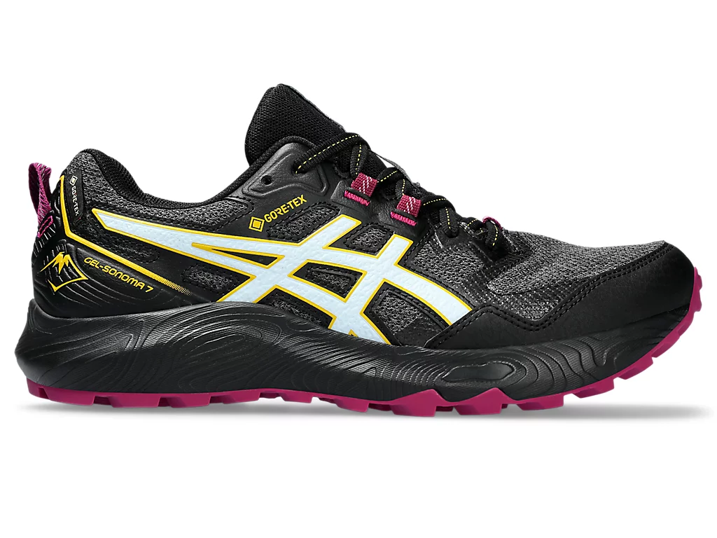 Pantofi alergare dama Asics - GEL-SONOMA 7 GTX - Black/Light blue [2]