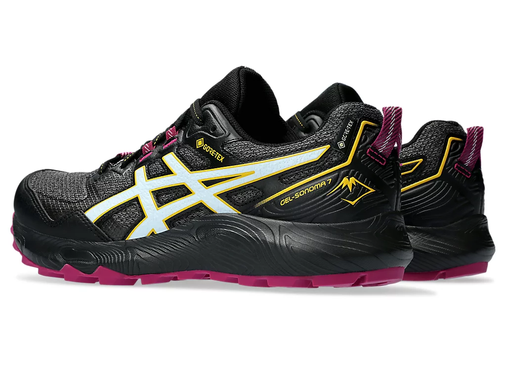 Pantofi alergare dama Asics - GEL-SONOMA 7 GTX - Black/Light blue [4]