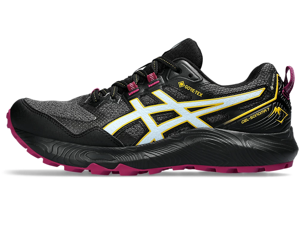 Pantofi alergare dama Asics - GEL-SONOMA 7 GTX - Black/Light blue [3]