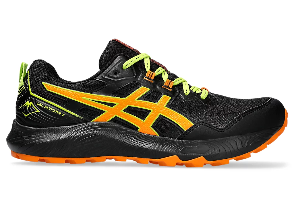 Pantofi alergare barbati Asics - GEL SONOMA 7 - Black Bright orange [3]