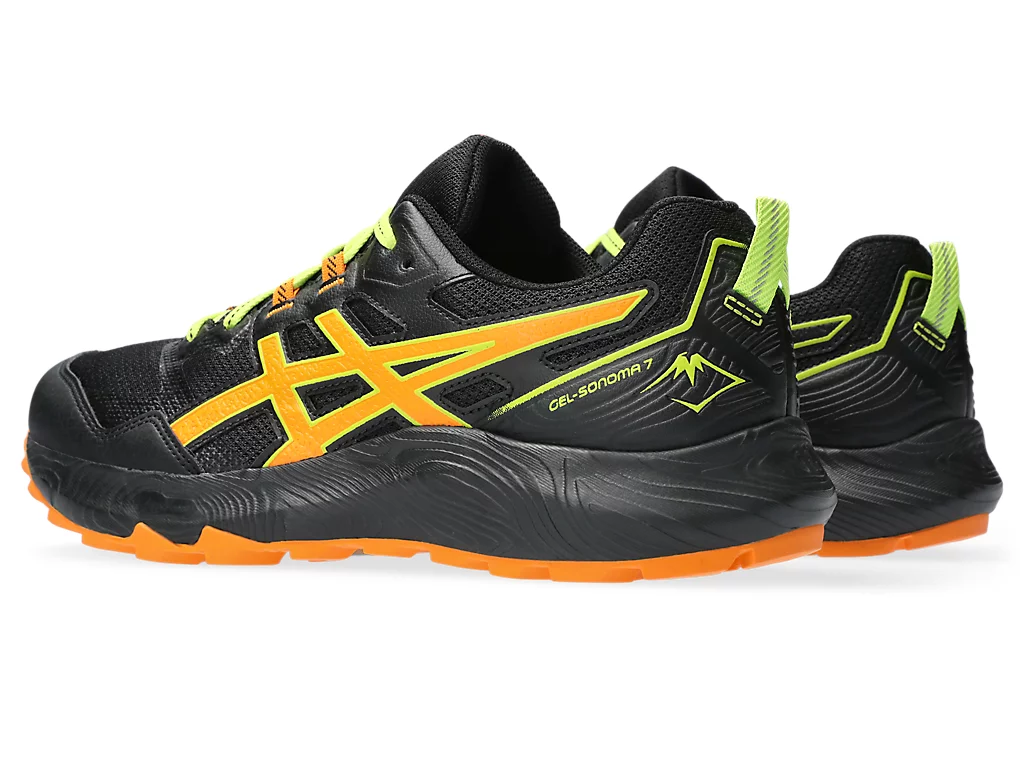 Pantofi alergare barbati Asics - GEL SONOMA 7 - Black Bright orange [2]