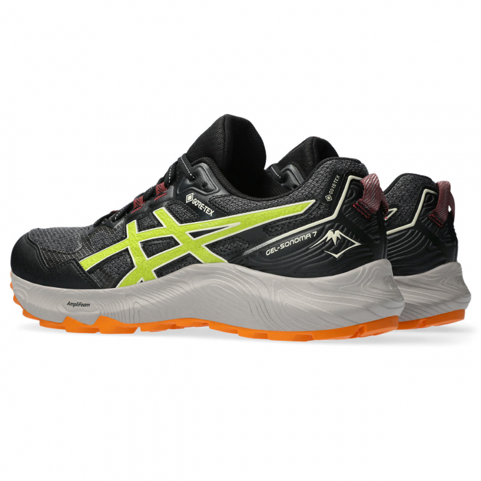 Pantofi alergare barbati Asics - GEL SONOMA 7 GTX - Grey / Neon lime [2]