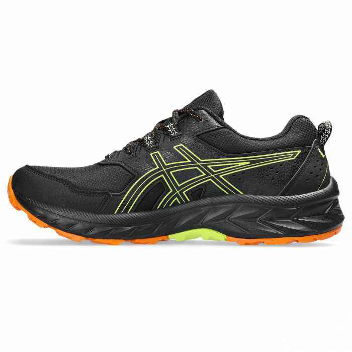 Pantofi alergare barbati Asics - GEL VENTURE 9 - Black / Neon lime [4]