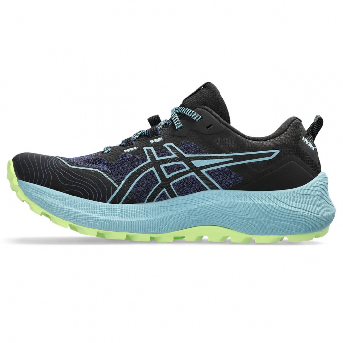 Pantofi alergare dama Asics - GEL TRABUCO 11 - Black/Gris blue [4]