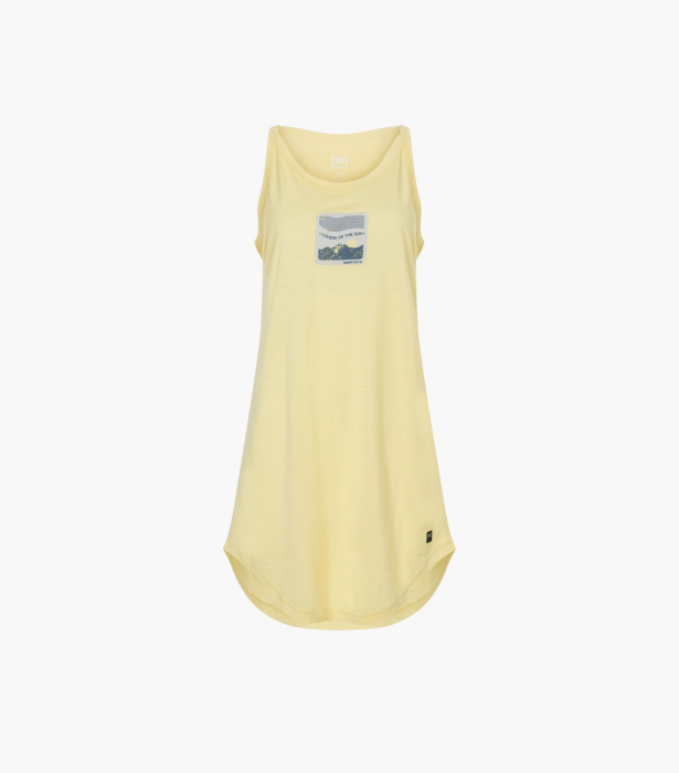 Rochie dama SN Super.Natural - W RELAX SUN LOVERS - Chardonnay/Various [2]