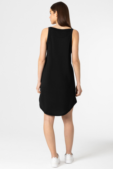 Rochie dama SN Super.Natural - W RELAX DRESS - Jet Black [3]