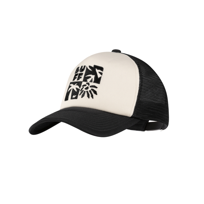 Sapca copii BUFF EXPLORE Trucker PAMPANI BLACK L/XL [2]