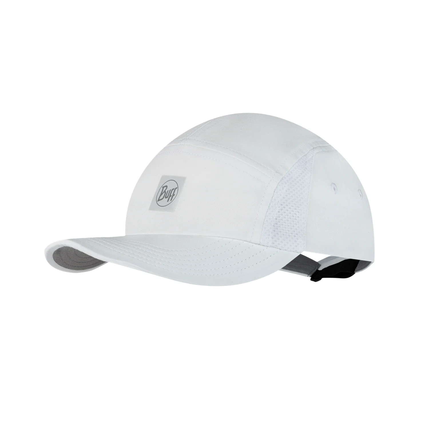 Sapca unisex Buff 5 PANEL GO SOLID WHITE [4]