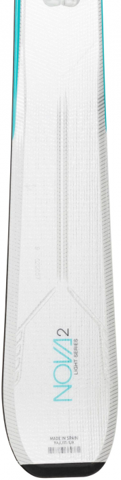 Schiuri + legaturi Rossignol NOVA 2/XP W 10 GW WHT/TURQSE [4]