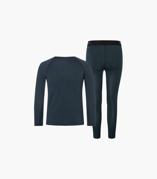 Set bluza cu pantaloni pentru copii SN Super.Natural K TUNDRA175 DOG EXCURSION BLUEBERRY/VARIOUS [2]