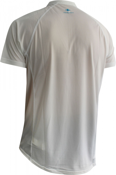 Tricou alergare barbati Raidlight ACTIV RUN SS MID ZIP White [2]