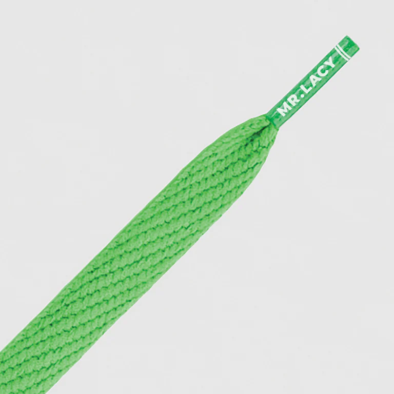 Sireturi Mr. Lacy FLATTIES Kelly Green 130CM [2]