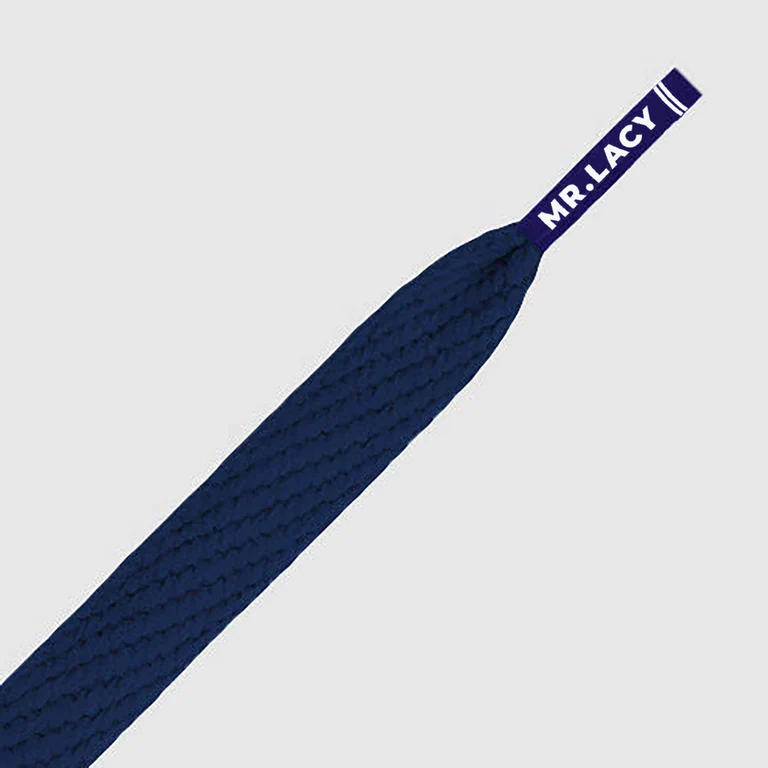 Sireturi Mr. Lacy FLATTIES Navy 130CM [2]