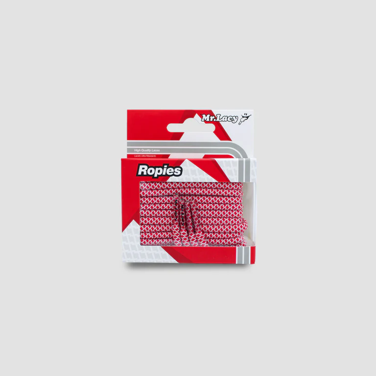 Sireturi Mr. Lacy ROPIES Red/White [3]