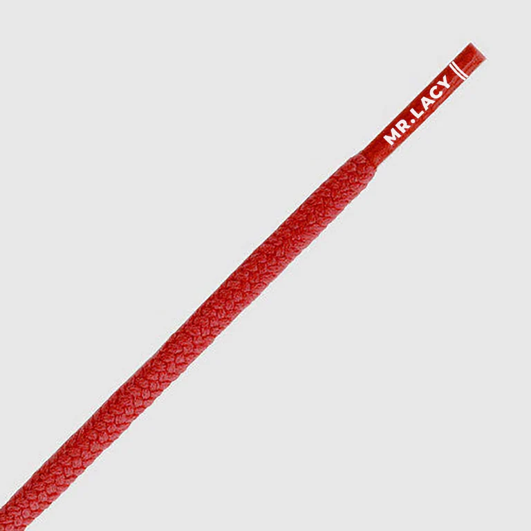 Sireturi Mr. Lacy ROUNDIES 130CM Red [2]