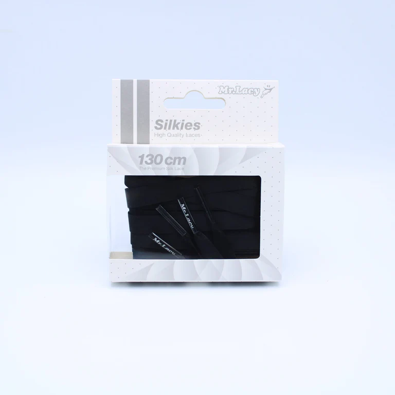 Sireturi Mr. Lacy SILKIES 130 CM Black [3]