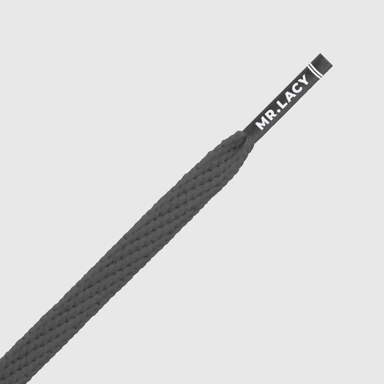 Sireturi Mr. Lacy SKINNES 120CM Dark Grey [2]