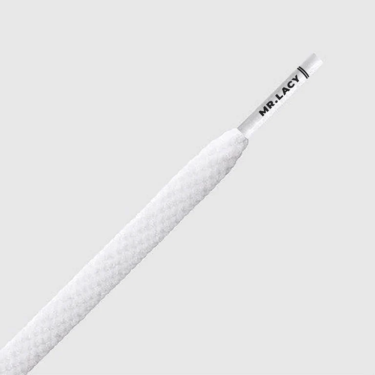Sireturi Mr. Lacy SKINNES 120CM White [2]