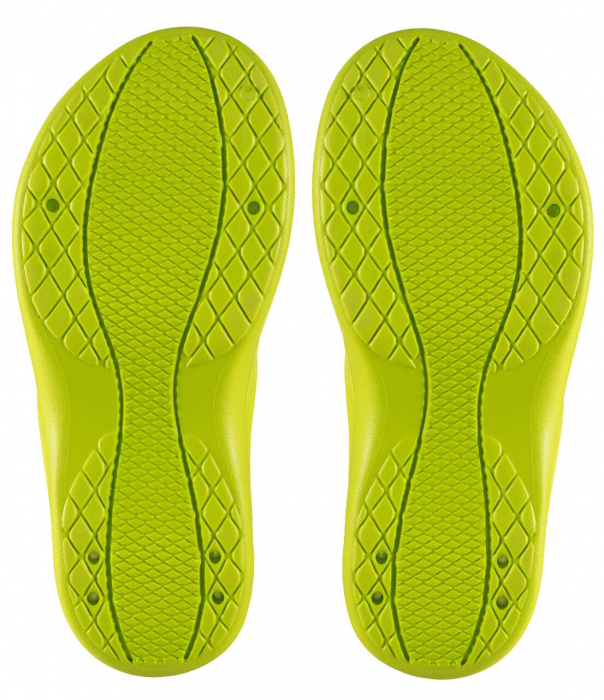 Slapi barbati ARENA HYDROSOFT II JR HOOK Lime [2]