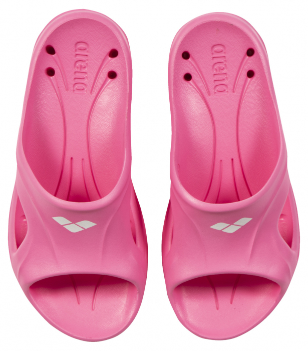 Slapi barbati ARENA HYDROSOFT II JR HOOK Pink [4]