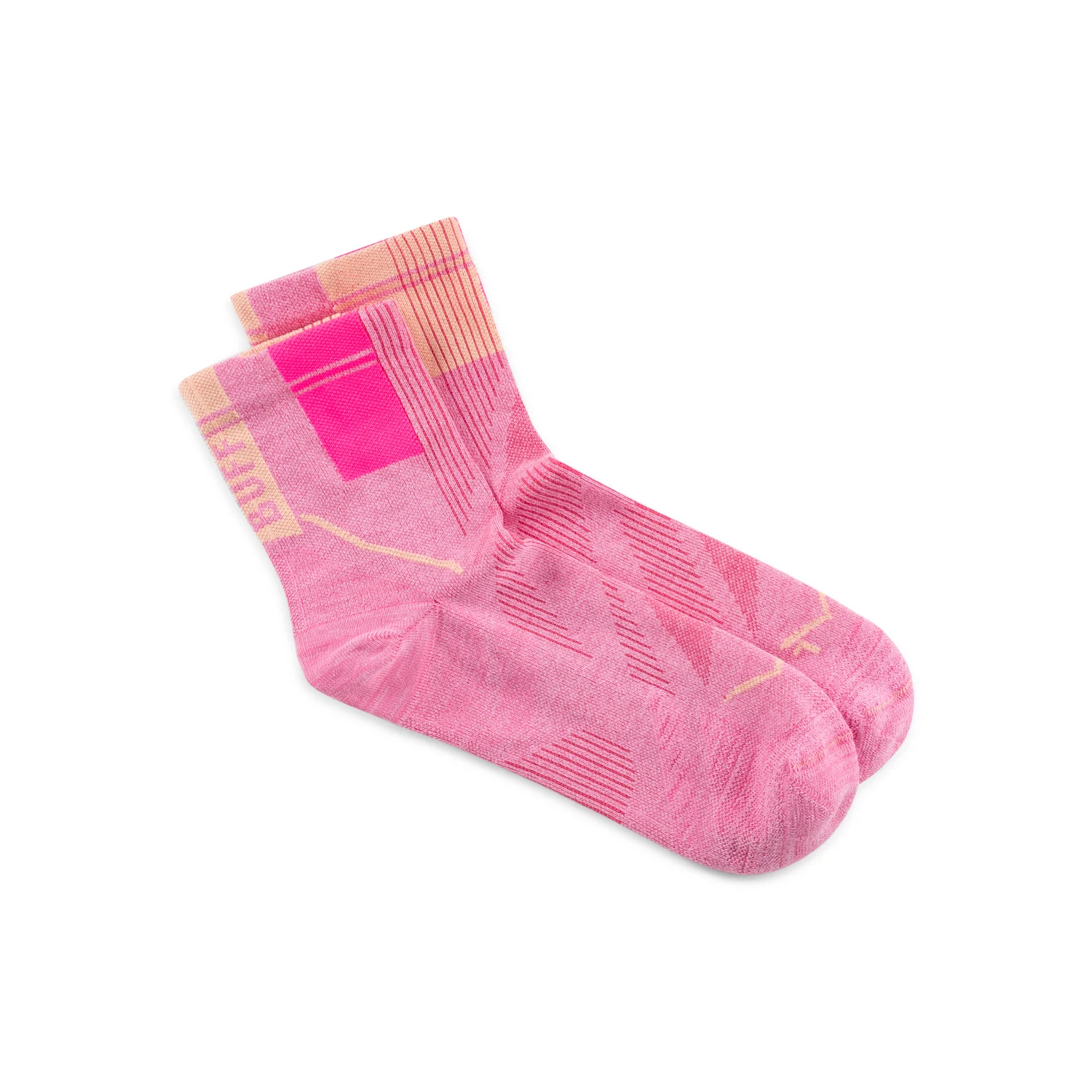 Sosete Buff Coolnet Quarter - CQ PINK [2]