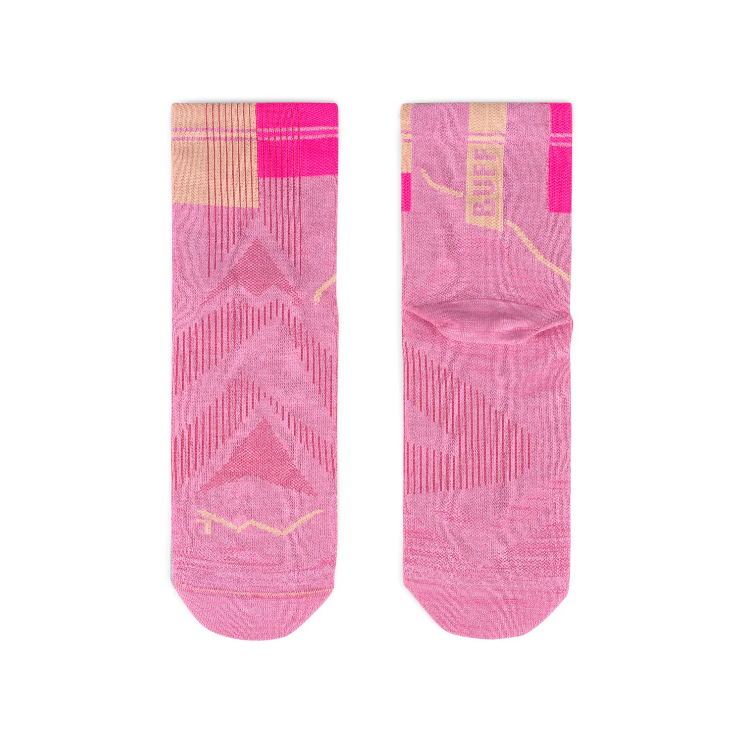 Sosete Buff Coolnet Quarter - CQ PINK [3]