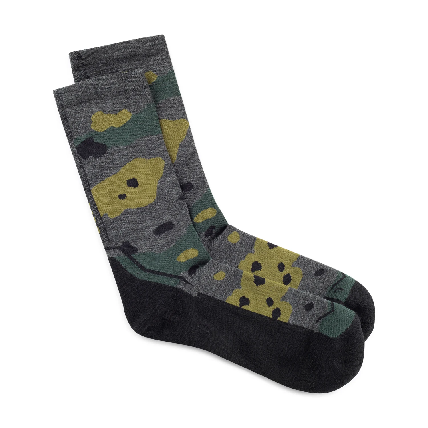 Sosete Buff Light Wool Merino Crew - LCW2 Grey [2]