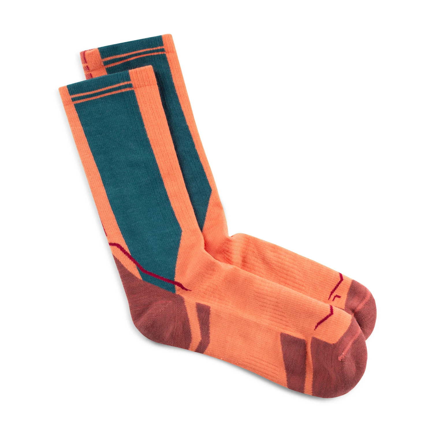 Sosete Buff Light Wool Merino Crew - LCW4 FLAMINGO [2]