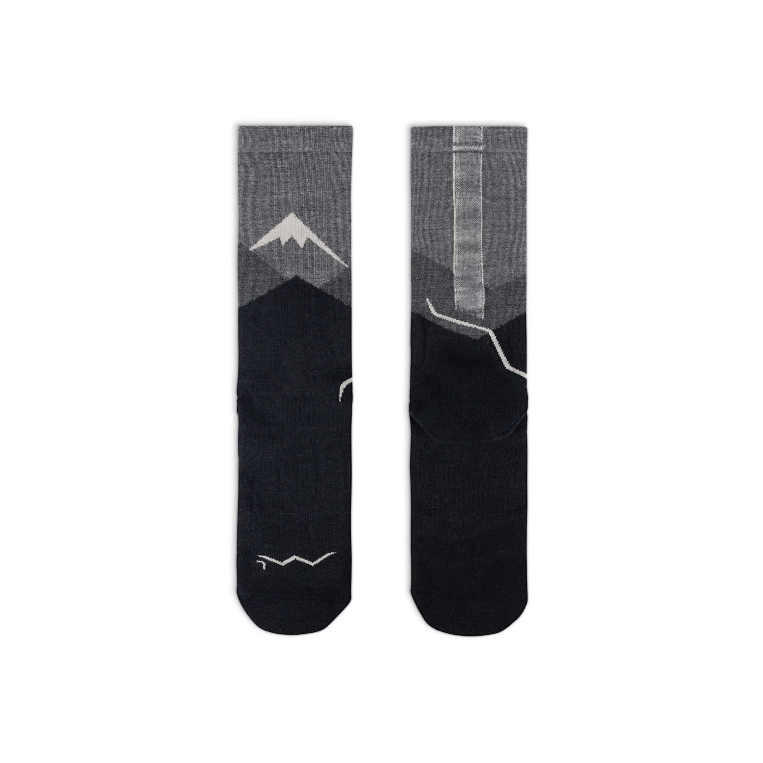 Sosete Buff Light Wool Merino Crew - LWC1 GRAPHITE [3]