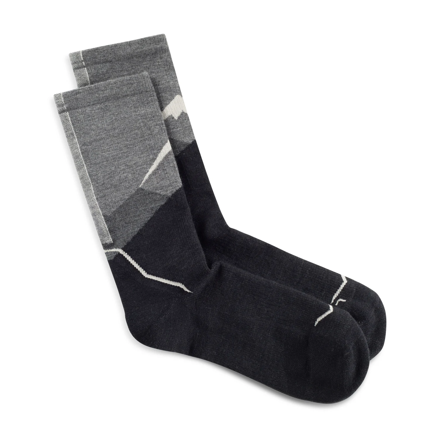 Sosete Buff Light Wool Merino Crew - LWC1 GRAPHITE [2]